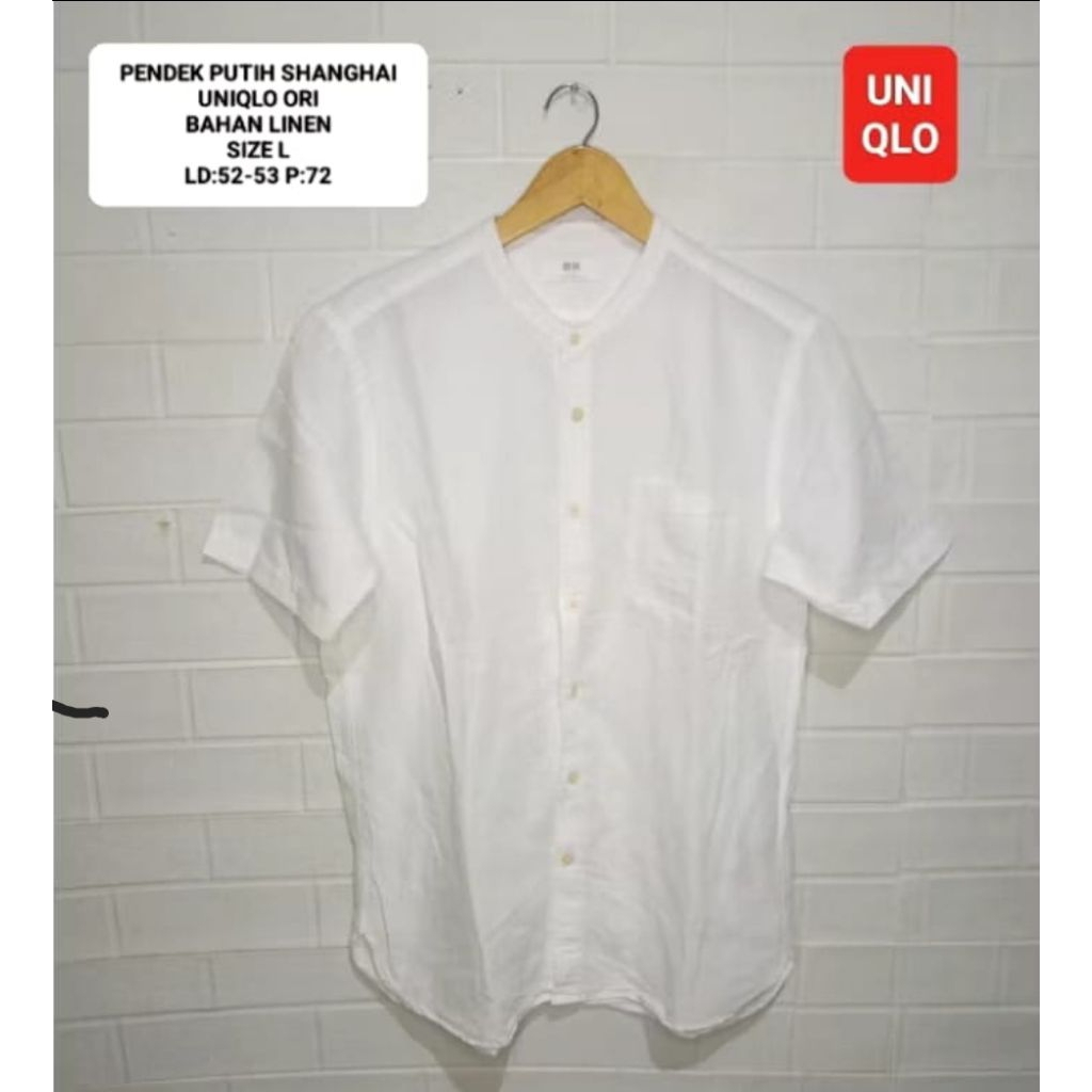 Kemeja Uniqlo shanghai