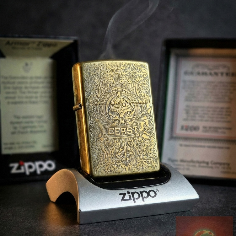 ZIPPO BEAST GOLD "Armour Case" Limited Edition