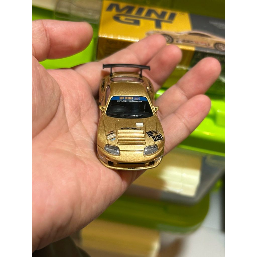 mini gt supra top secret UNSEALED