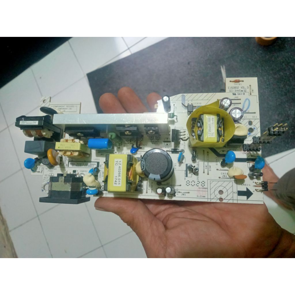 power suplay proyektor BENQ ms 506(rusak, shot)