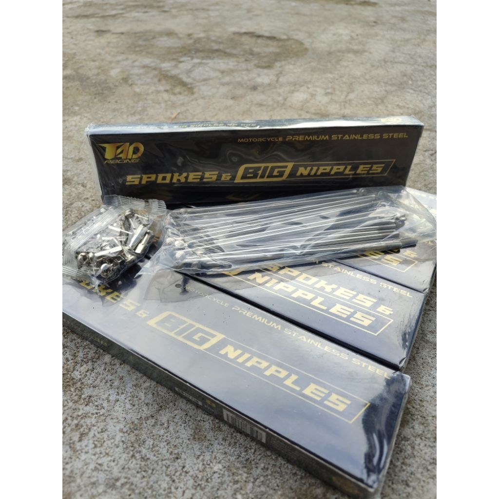 RUJI STAINLESS TAD PREMIUM UKURAN 154 159 164 172 184 BIG NIPPLE