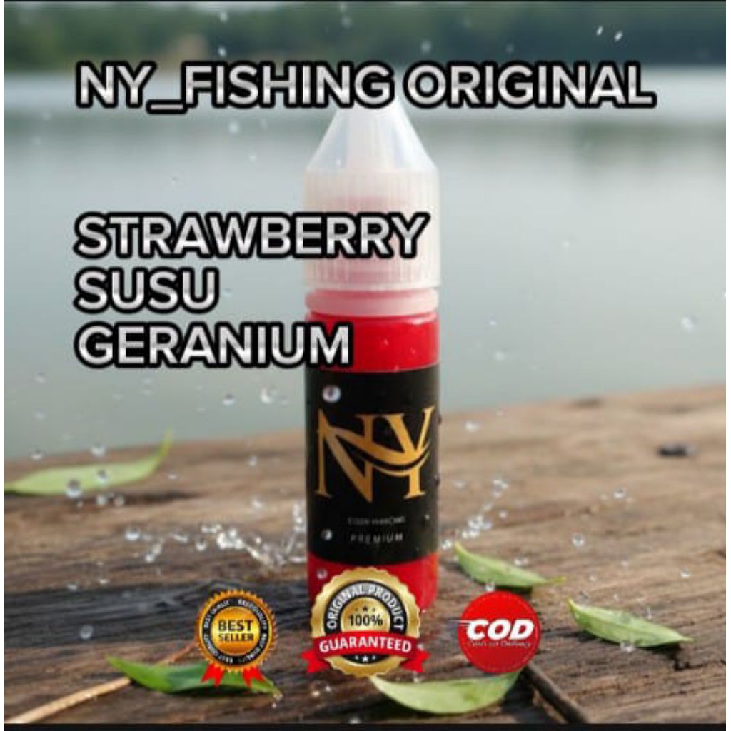 Essen Oplosan Ikan Mas Aroma Stroberi Sereh Susu Geranium Asli Original Zona Essen, Essen Ikan Mas P