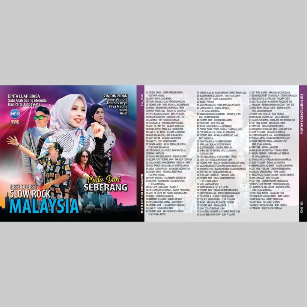 Kaset Mp3 Audio Lagu The Best Slow Rock Malaysia - Cinta Dari Sebrang 2025