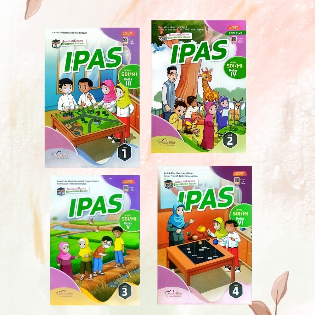 SDBI IPAS SDI/MI kelas 3,4,5,6 Kurikulum Merdeka Pustaka Mulia