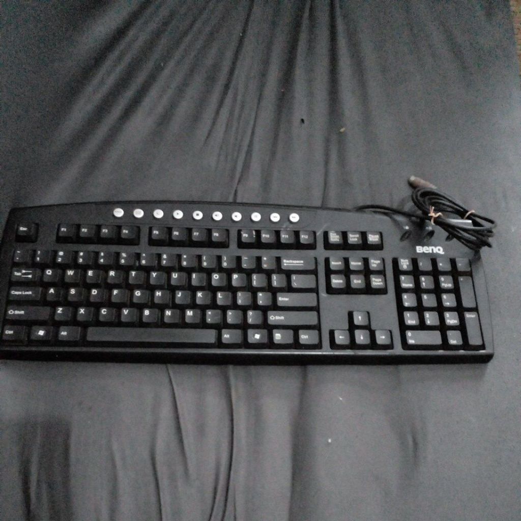 keyboard ps colokan bulat bekas pake normal keyboard pc bekas pc