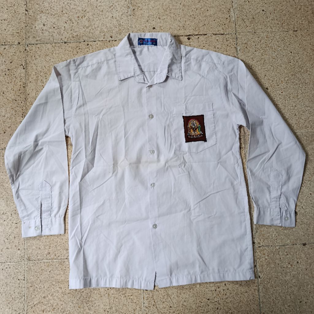 PL baju sekolah putih sma merk seragam / ton 6
