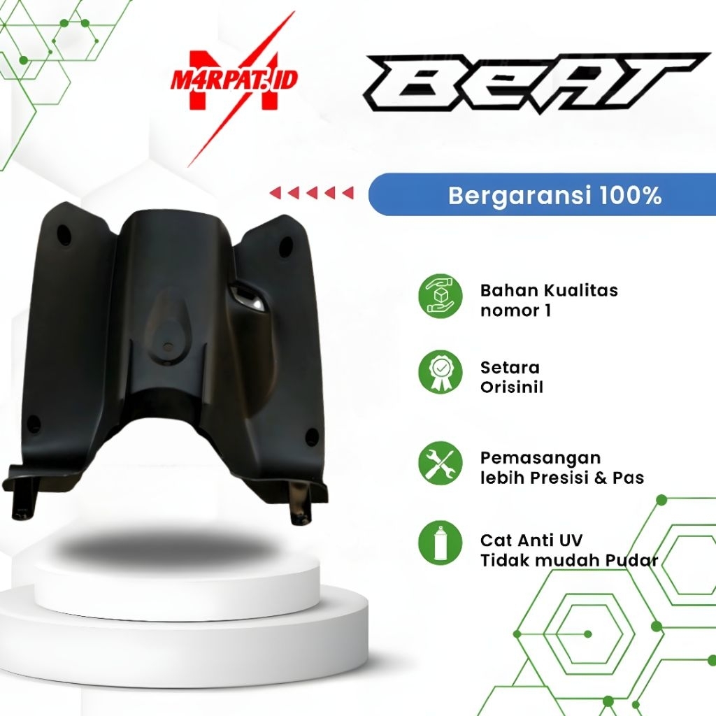 Cover Legshield Kunci Kontak Atas Dalam Honda Beat Karbu Leksil Beat Legsil kunci kontak Atas Beat L
