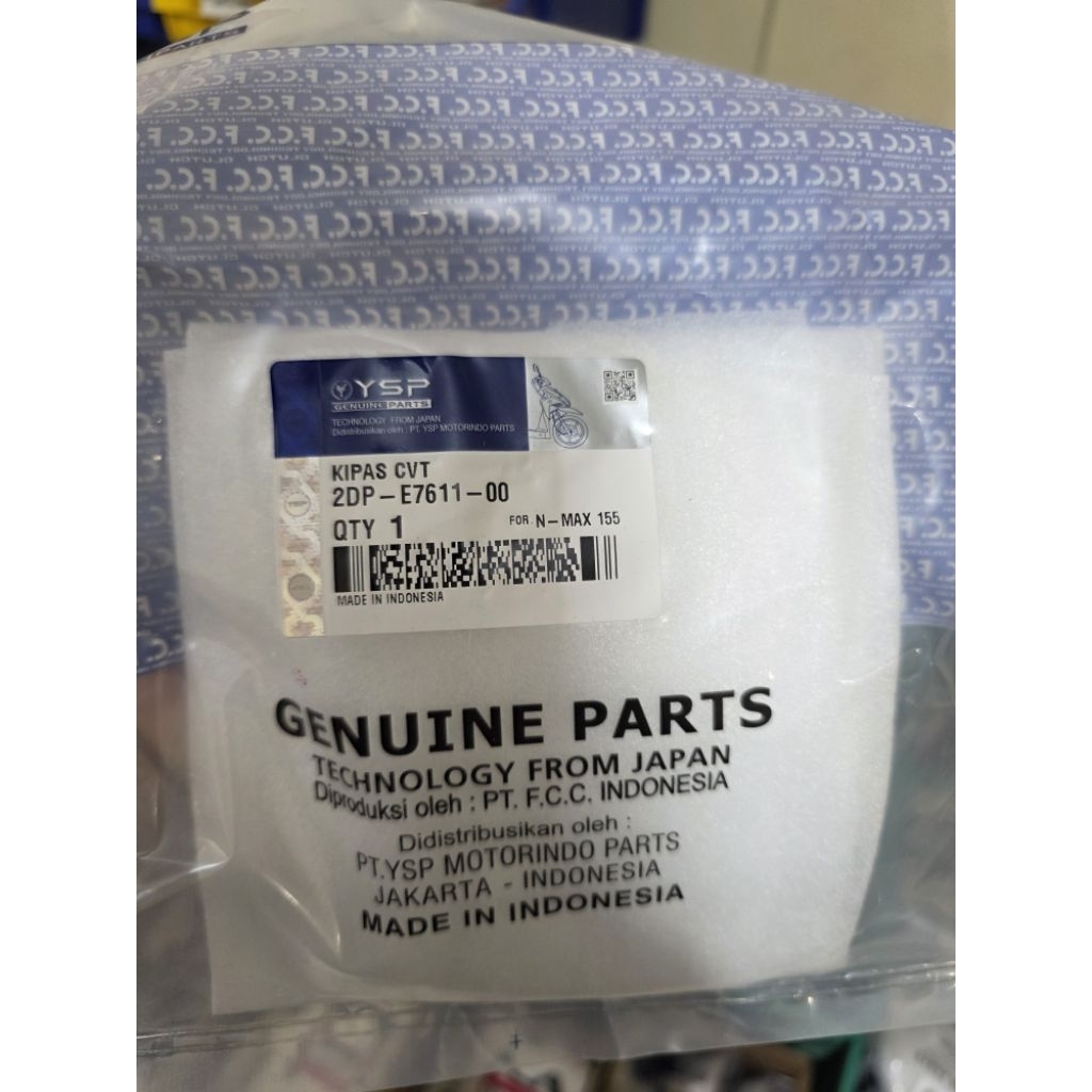 kipas CVT Nmax aerox nmax new asli FCC