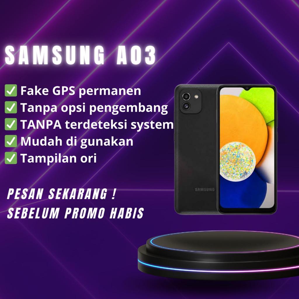 hp absen kantor/ojol no deteksi samsung a03 ram 4/64 gb