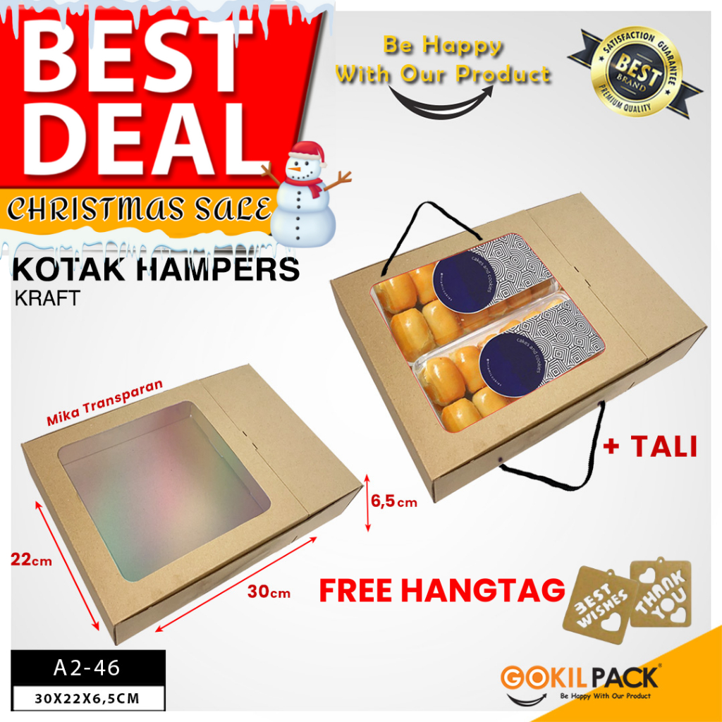 Box Catering Mika Premium UK.30x22x6.5/Box Catering Sekat/Kotak Catering - A2-46