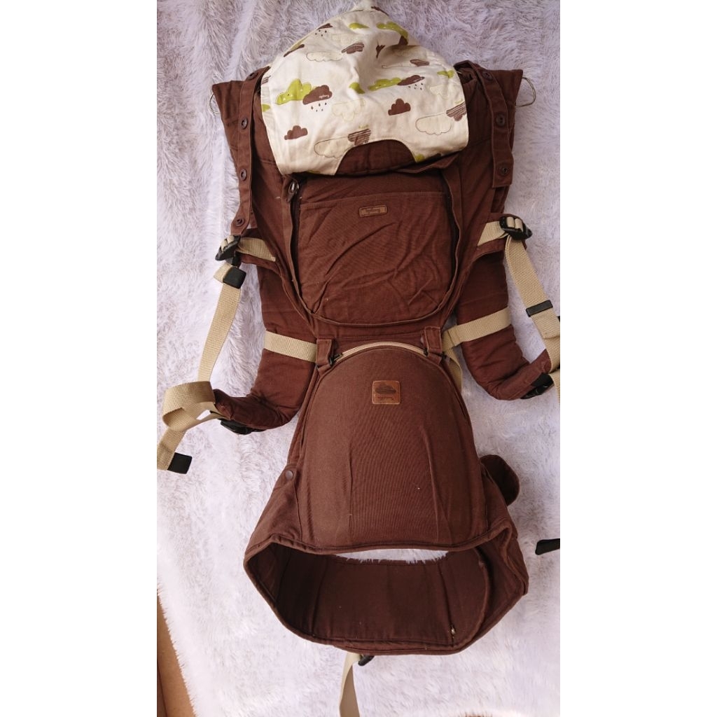 preloved gendongan hipseat Agabang coklat