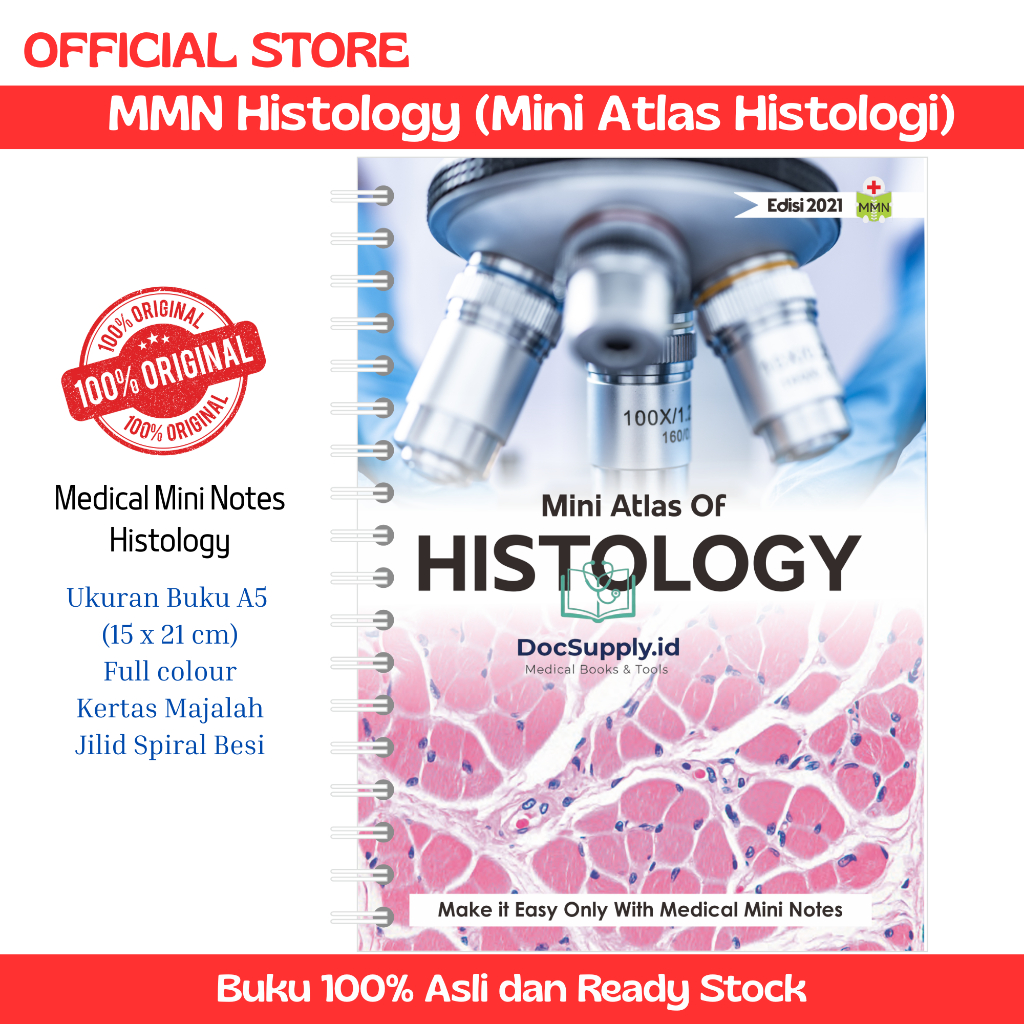BARU Medical Mini Notes Histologi || Mini Atlas Of Histology || Histologi || MMN histologi