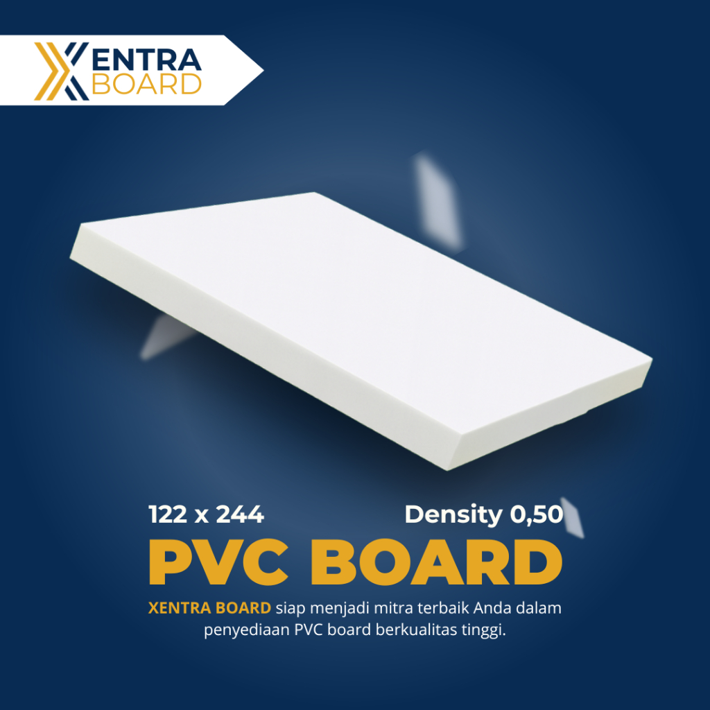 Papan PVC | PVC Foam Board Putih 122 x 244 cm | Tebal 3mm/5mm/6mm/8mm/9mm/10mm/12mm/15mm/18mm/20mm |