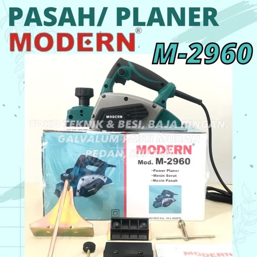 Mesin Pasah Planer MODERN M2960 Planner M-2960 Serut
Kayu Ketam M 2960