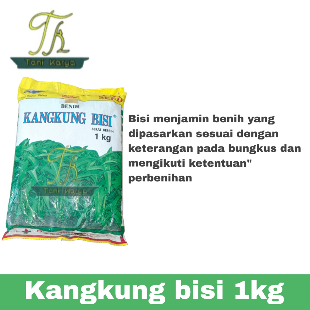 BIBIT KANGKUNG BISI 1 KG / BENIH KANGKUNG BISI UNGGUL (CAP KAPAL TERBANG)