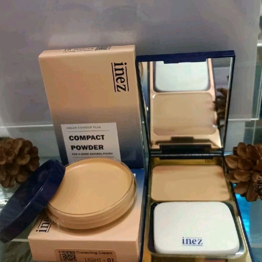 inez paket bedak padat & foundation promo