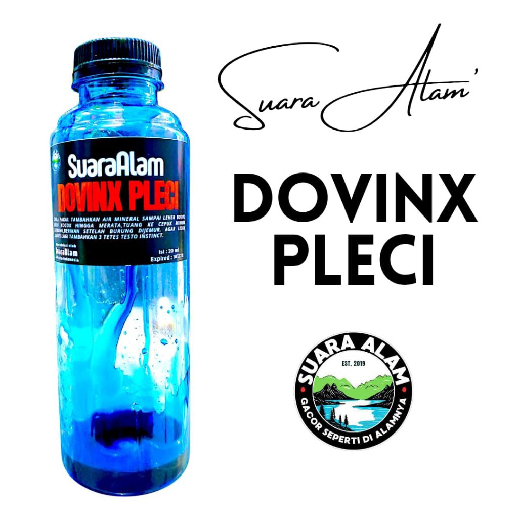 Suara Alam Dovinx Pleci Doping Burung Pleci Gacor Buka Paruh Seketika