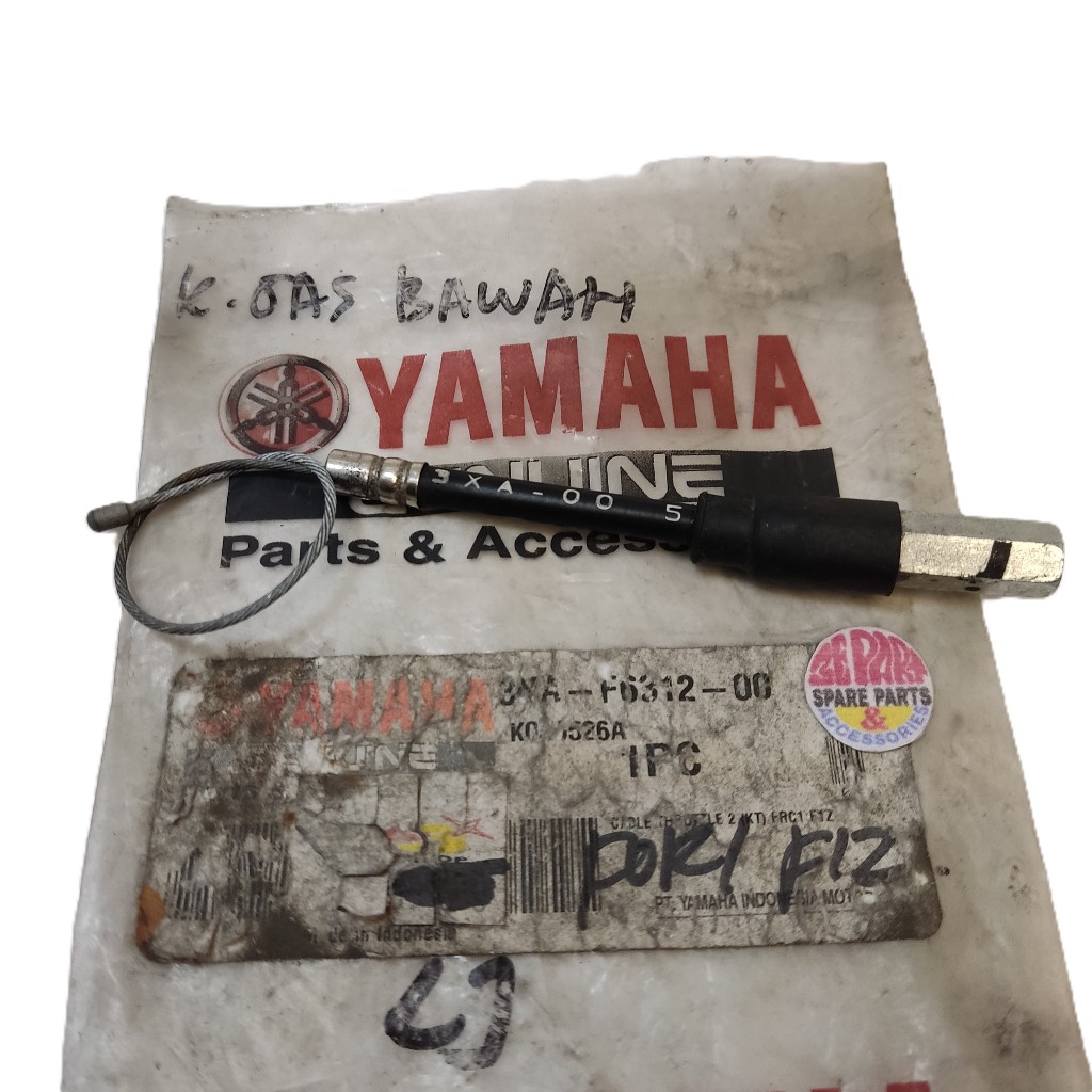 Kabel gas F1ZR BAWAH Ori Yamaha 3XA-F6312-00