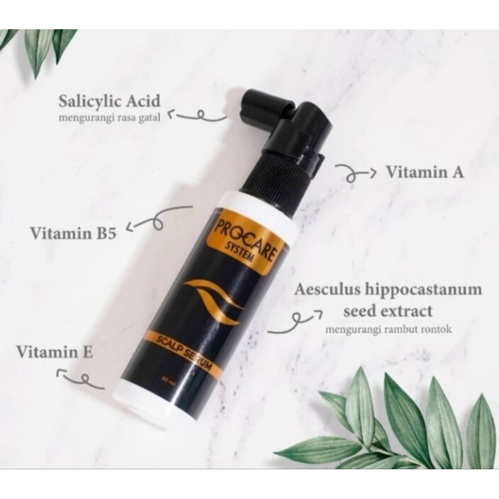 PROCARE SCALP HAIR SERUM 60ML(MEMPERCEPAT PERTUMBUHAN RAMBUT BARU)