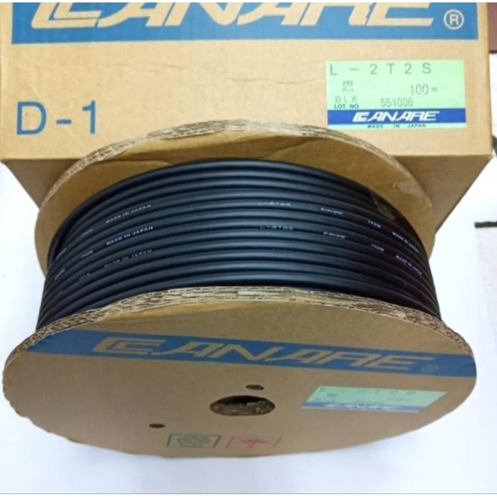Kabel Canare L2T2S Made in Japan 1 Roll 100 meter