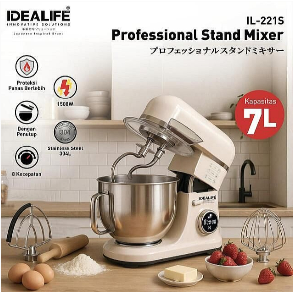 Idealife IL-221S Mixer Berdiri
