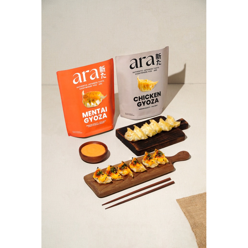 Bundling Package Gyoza Original + Gyoza Mentai