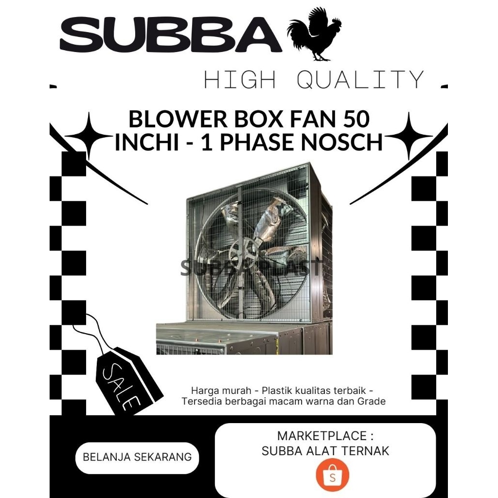 BLOWER BOX FAN 50 INCHI - 1 PHASE NOSCH