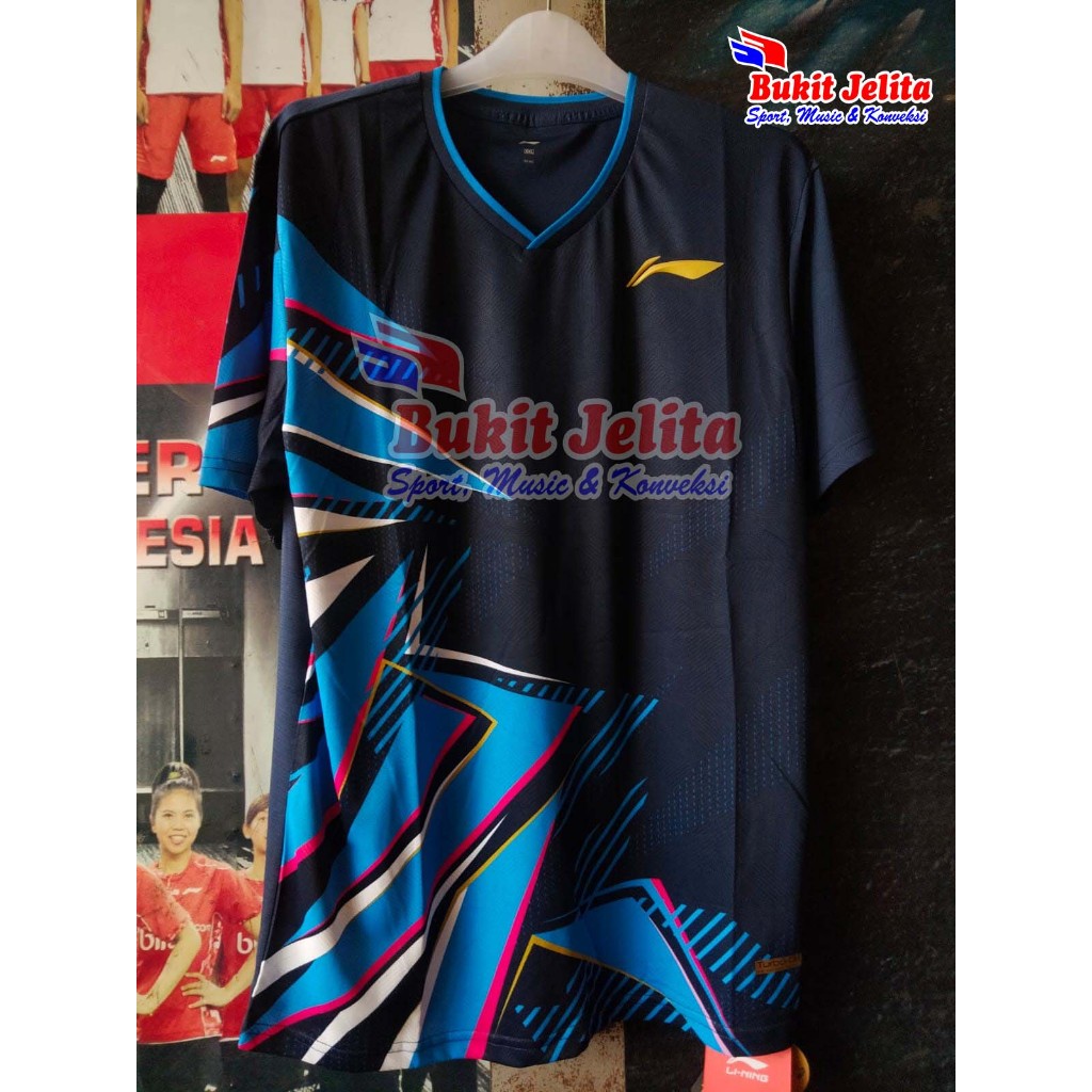 LINING BAJU BADMINTON ORIGINAL JERSEY ATSU803-1/ATSU803-3