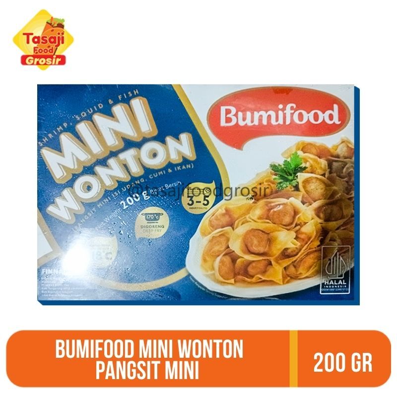 Bumifood Mini Wonton 200 Gram Pangsit Mini Grosir