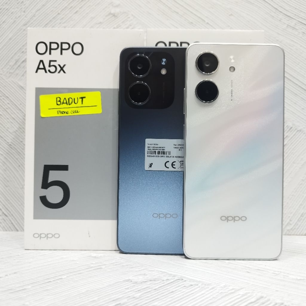Oppo A5X 6/128GB Handphone Second Bekas Fullset