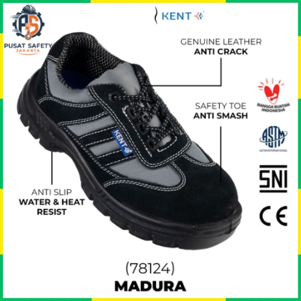 Sepatu Safety Kent Madura / Safety Shoes Kent Original
