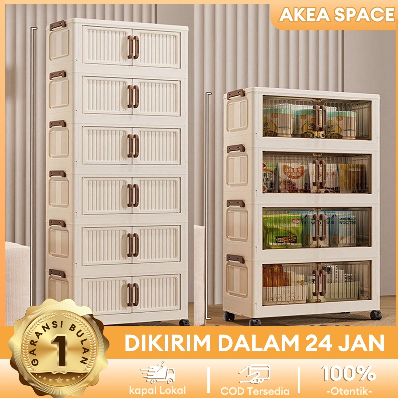 Lemari Plastik/Susun Lemari Plastik Baju Bayi Penyimpanan Serbaguna