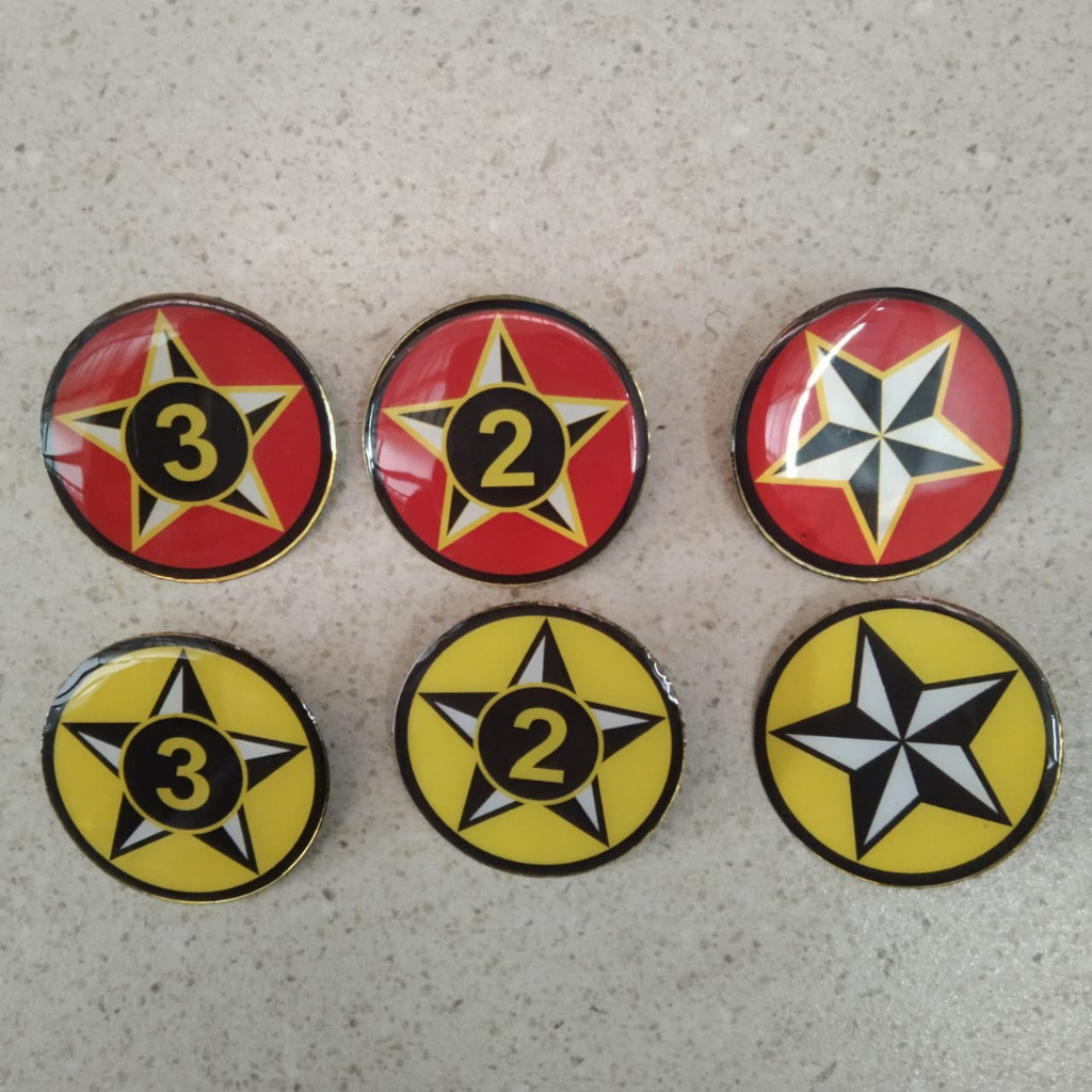 PIN bintang tahunan pramuka penggalang penegak bijian