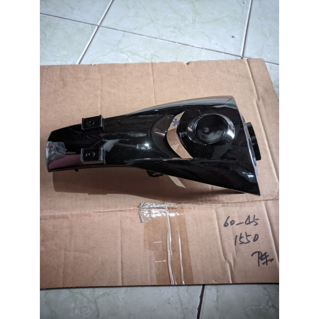 BISA COD cover panel dasi depan Jupiter z old/lama  warna hitam, bahan tebal mirip ori