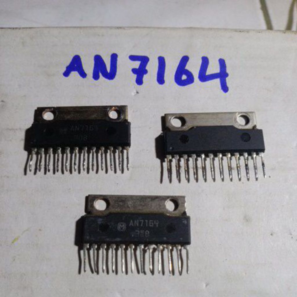 IC AN 7164 ORI CABUTAN TAPE DECK AKARI AMAN LULUS UJI harga yg tertera harga per 1 biji/pcs