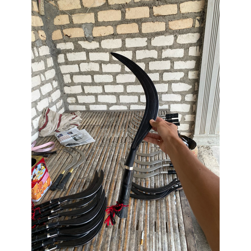 1pac arit rumput Madura bahan stenlis