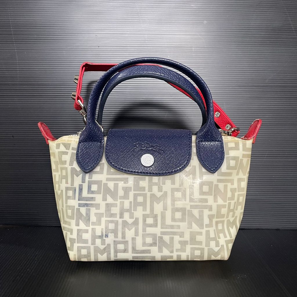 Le Pliage Mini Transparent Hand Bag