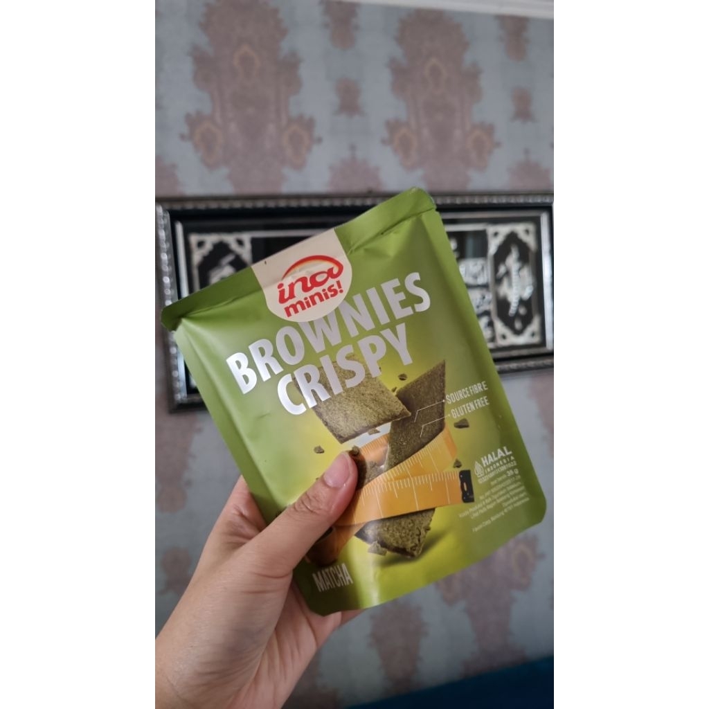 BROWNIES CRISPY mini cookies Pouch  ,ina cookies distributor termurah