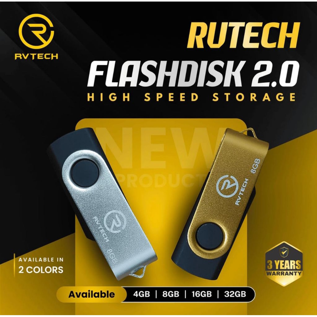 flashdisk rvtech 8 gb ori #