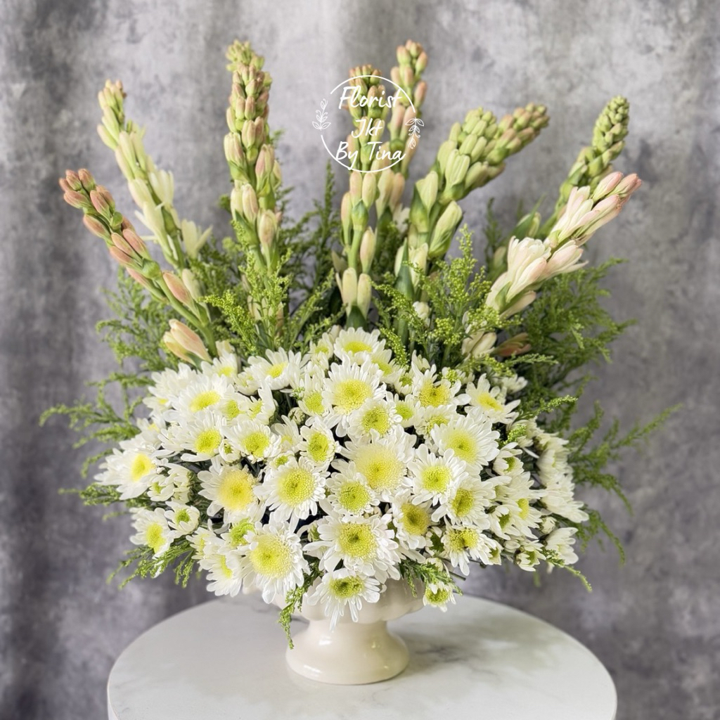 Bunga Sedap Malam Segar Bunga Meja