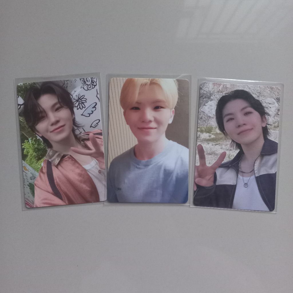 PHOTOCARD WOOZI SEVENTEEN OFFICIAL || PC WOOZI HEAVEN 2:14 + FOLLOW AGAIN+ SEMICOLON