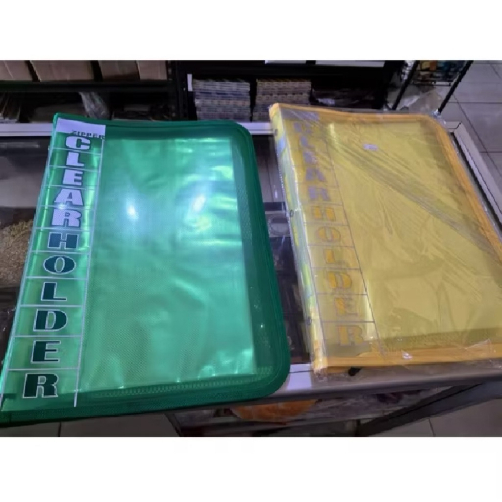zipper Clear holder/map resleting 1 pcs