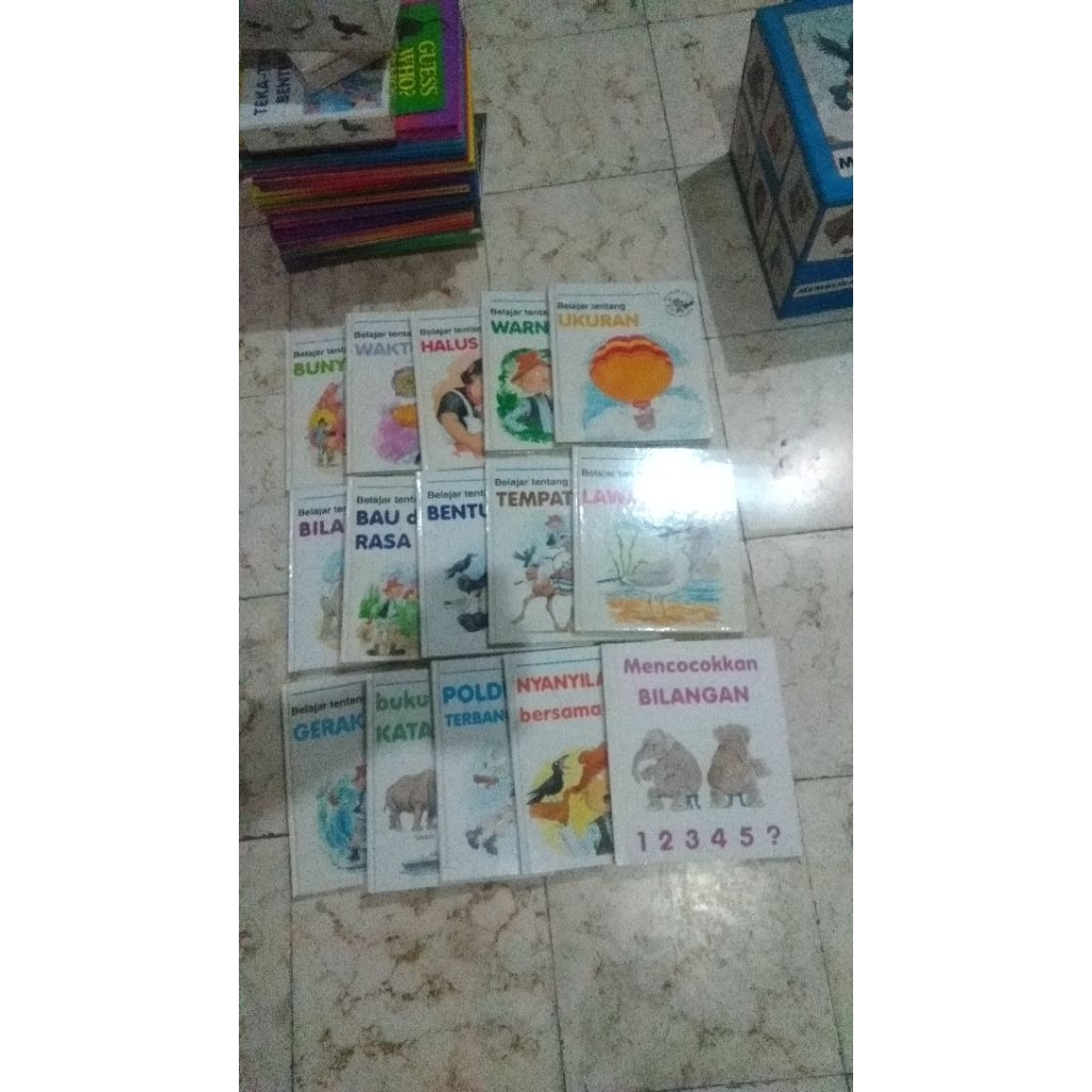 SET TIME LIFE- MEMBUKA DUNIA TAMAN BELAJAR/POLDI LENGKAP + BOX BIRU