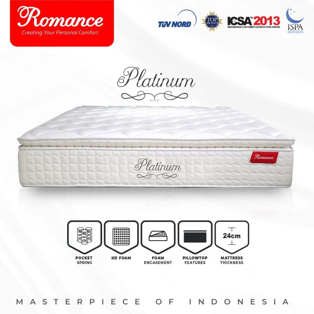 Romance - Romance Series Kasur Springbed Platinum