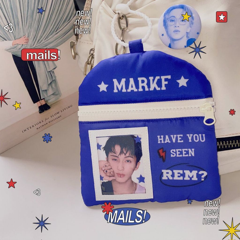 Puffy Pouch Mark Custom Nama