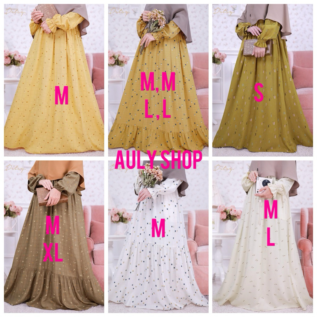 Ditsy Nightgown M - L