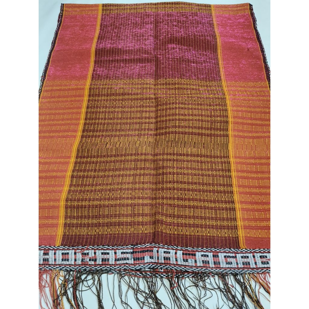 Ulos ragi hotang pakaian adat pria Batak toba