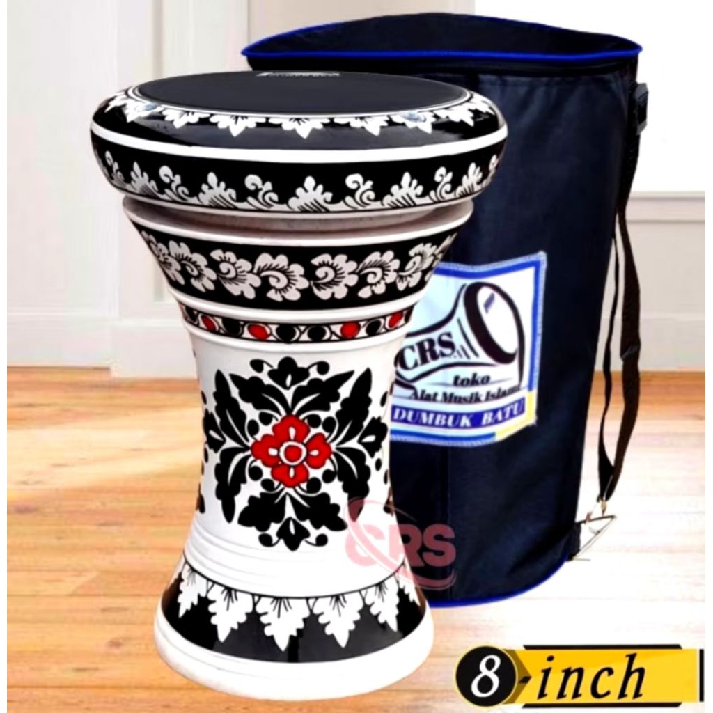 darbuka atau dumbuk batu 8 in
