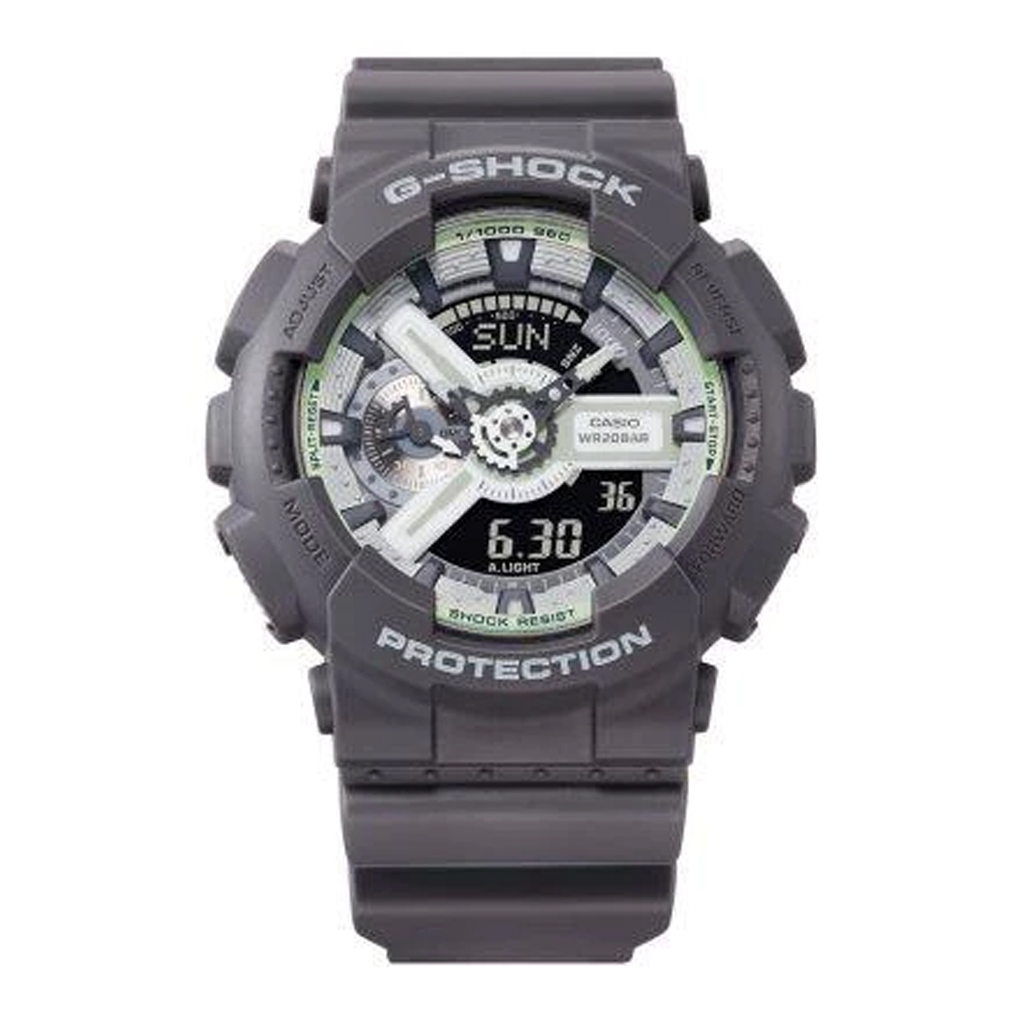 Galery Jam Tangan G-Shock GA-110HD-8ADR Dual Time Rubber Strap