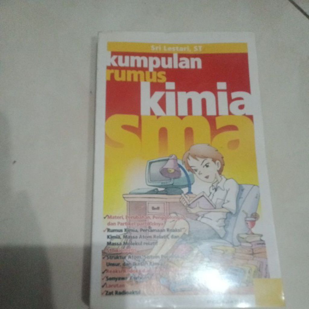 buku kumpulan rumus kimia SMA